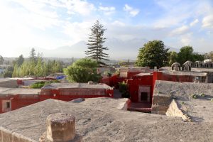 Blick über das Kloster Santa Catalina, Arequipa, Peru