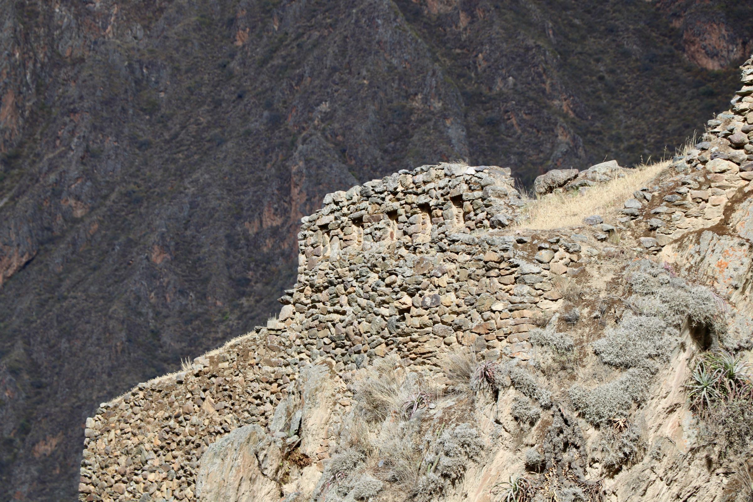 Inka-Festung in Ollantaytambo, Peru