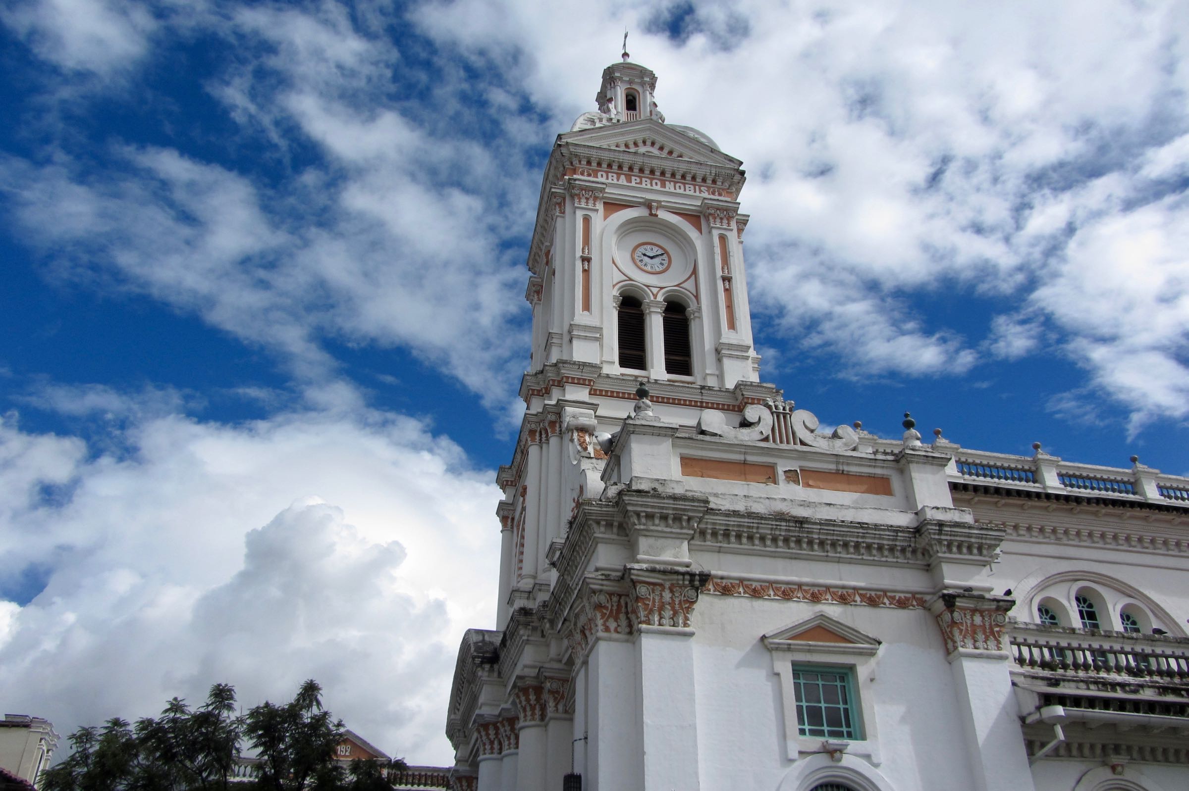 Kirche in Cuenca, Ecuador