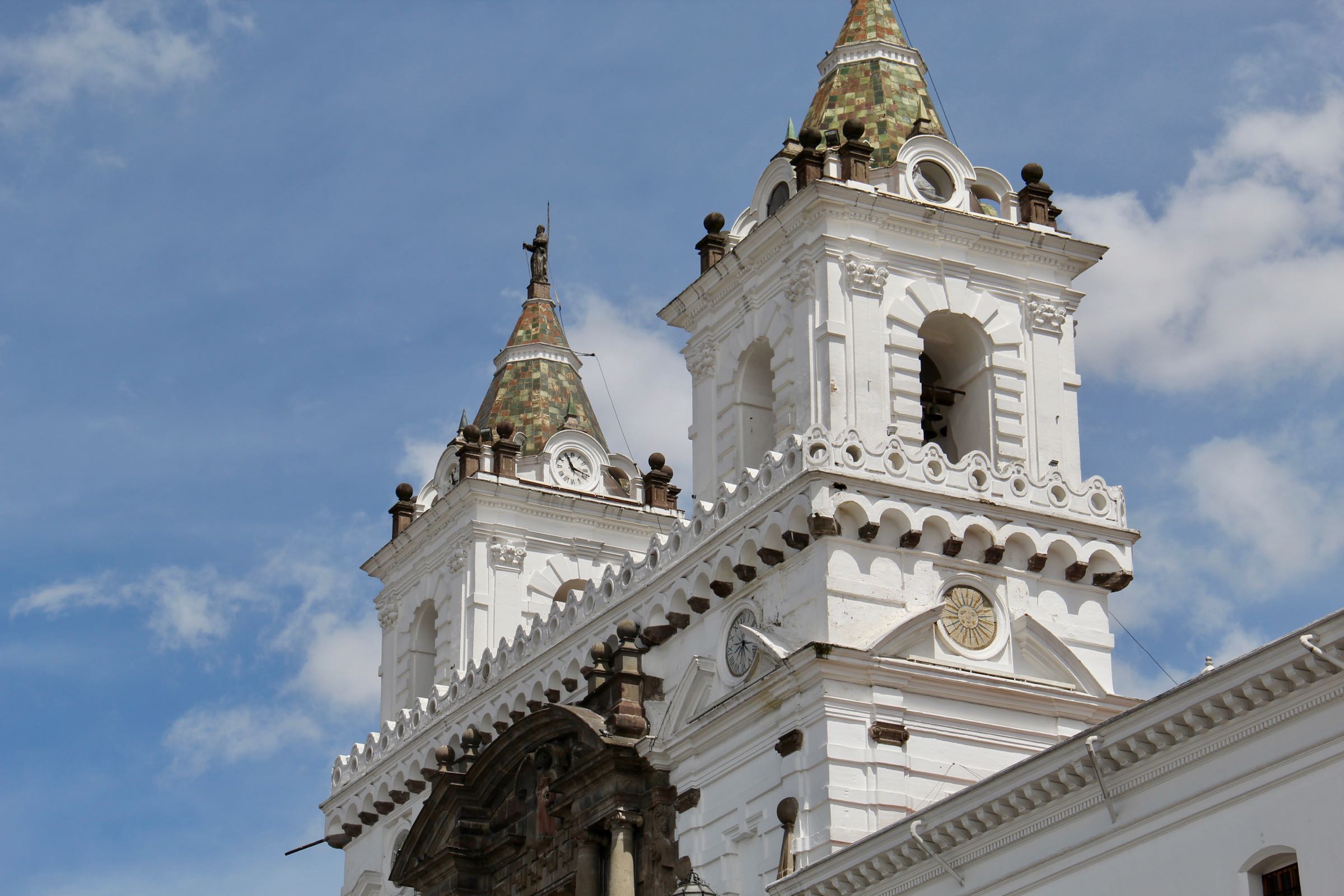 Kirche in Quito, Ecuador