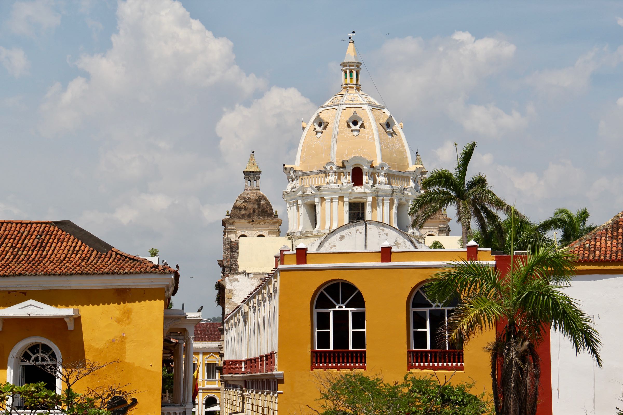 Kirche in Cartagena, Kolumbien