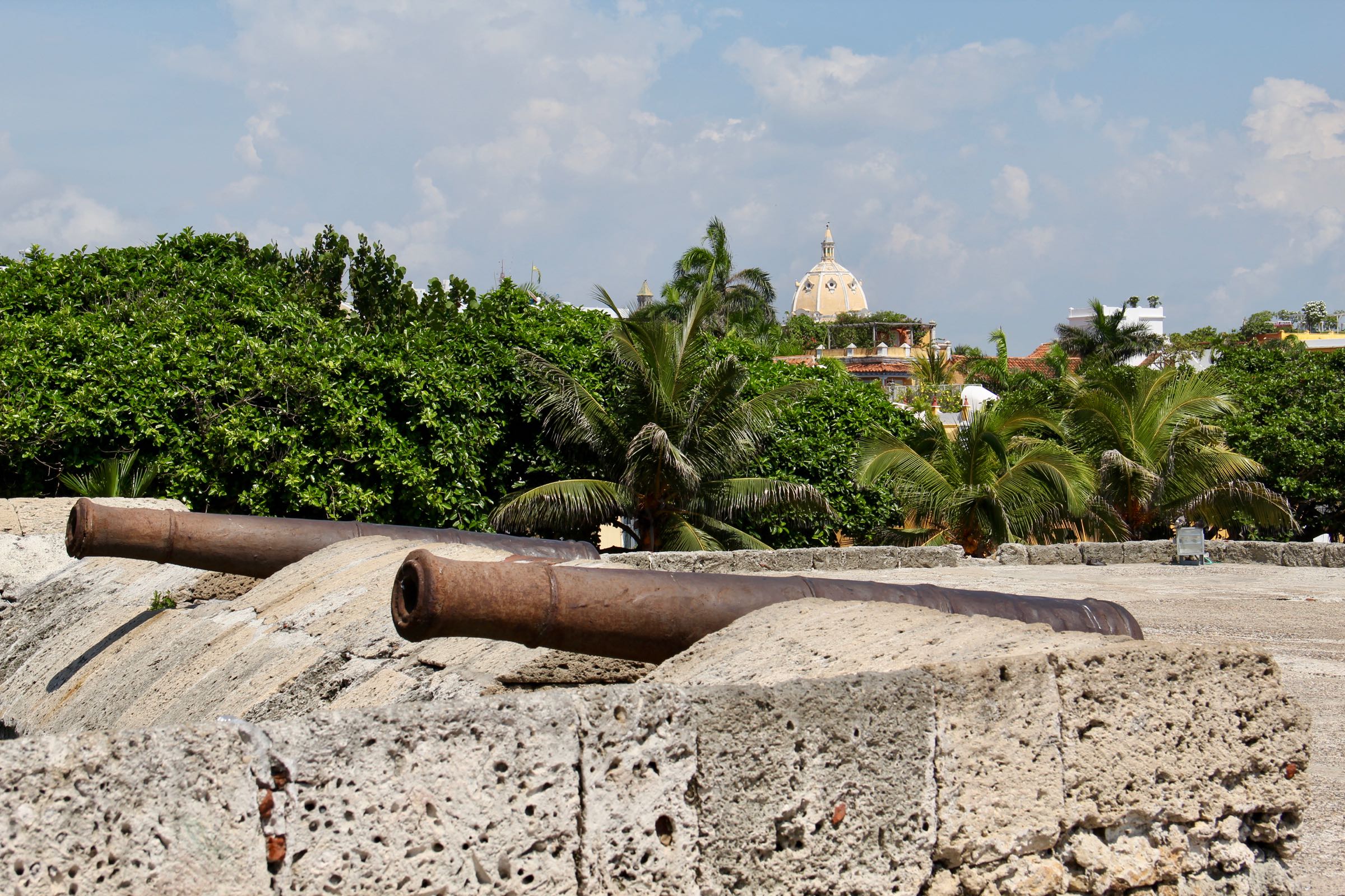 Stadtmauer von Cartagena, Kolumbien