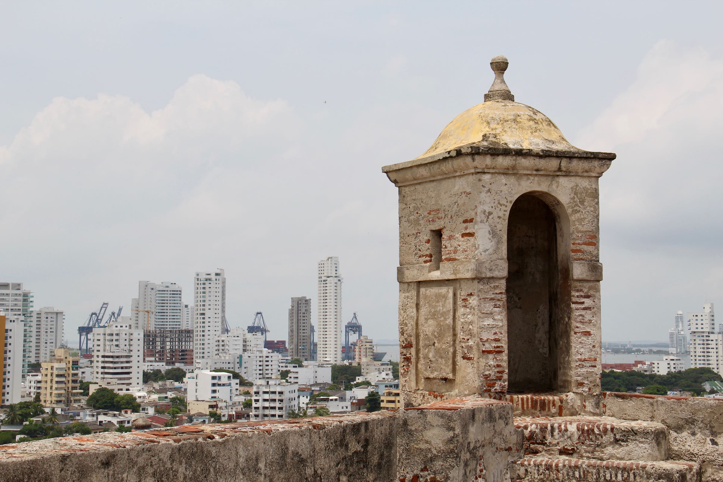 Festung in Cartagena, Kolumbien