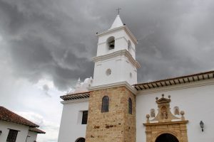 Kirche in Villa de Leyva, Kolumbien
