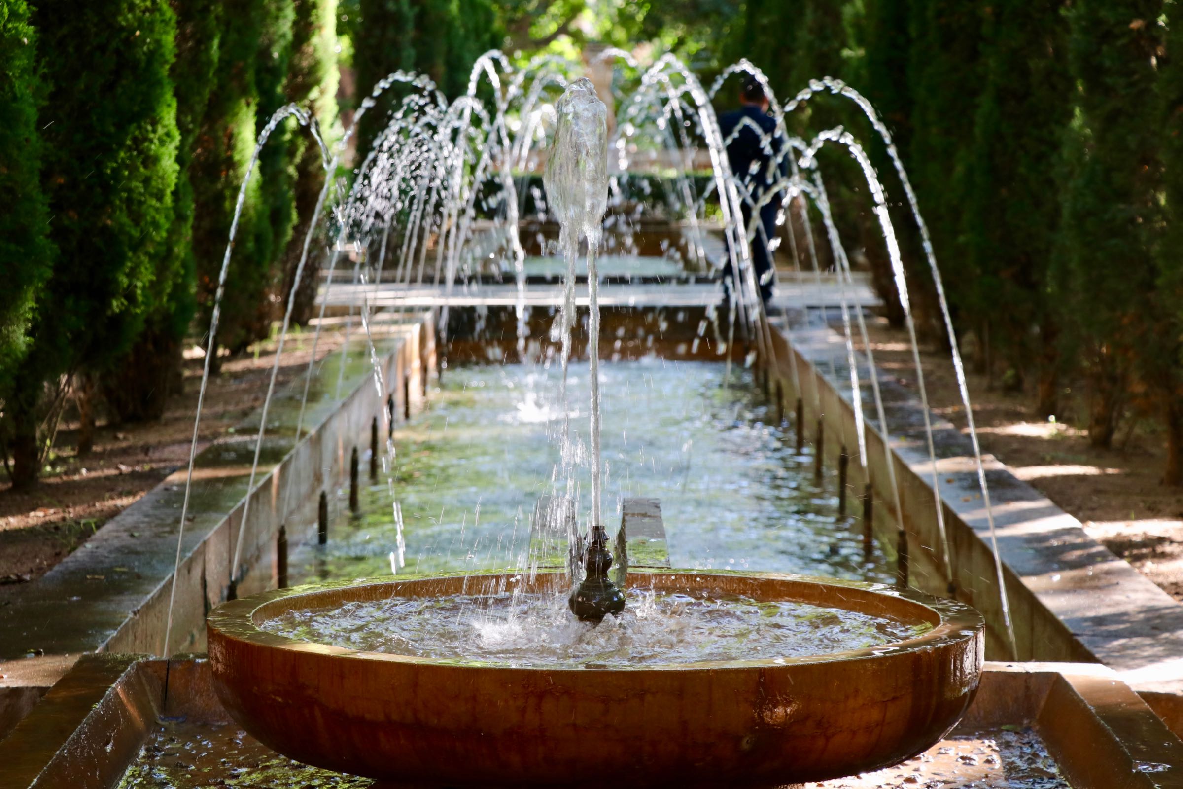 Brunnen im Königsgarten, Palma de Mallorca, Spanien