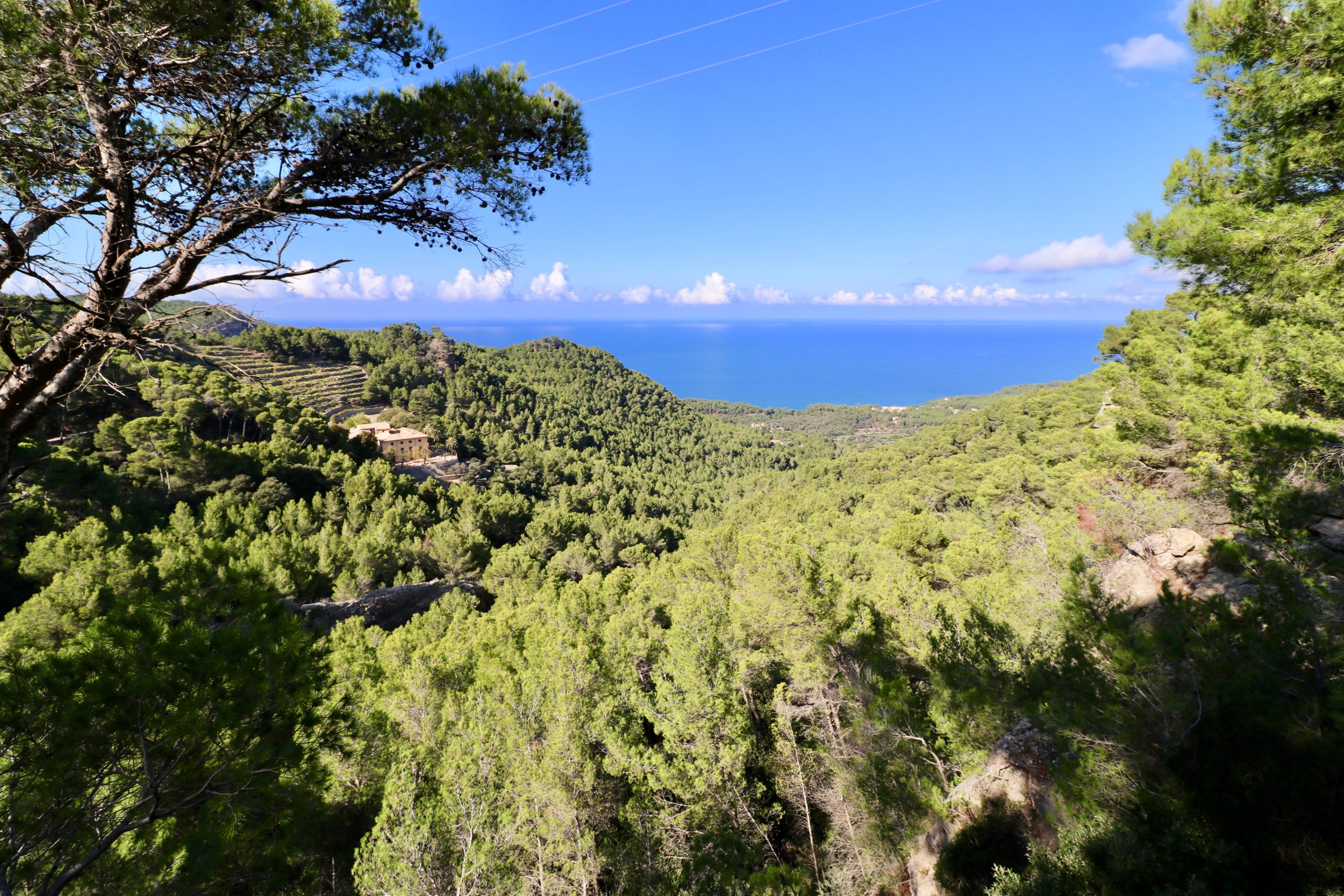 Küste der Serra de Tramuntana, Mallorca, Spanien