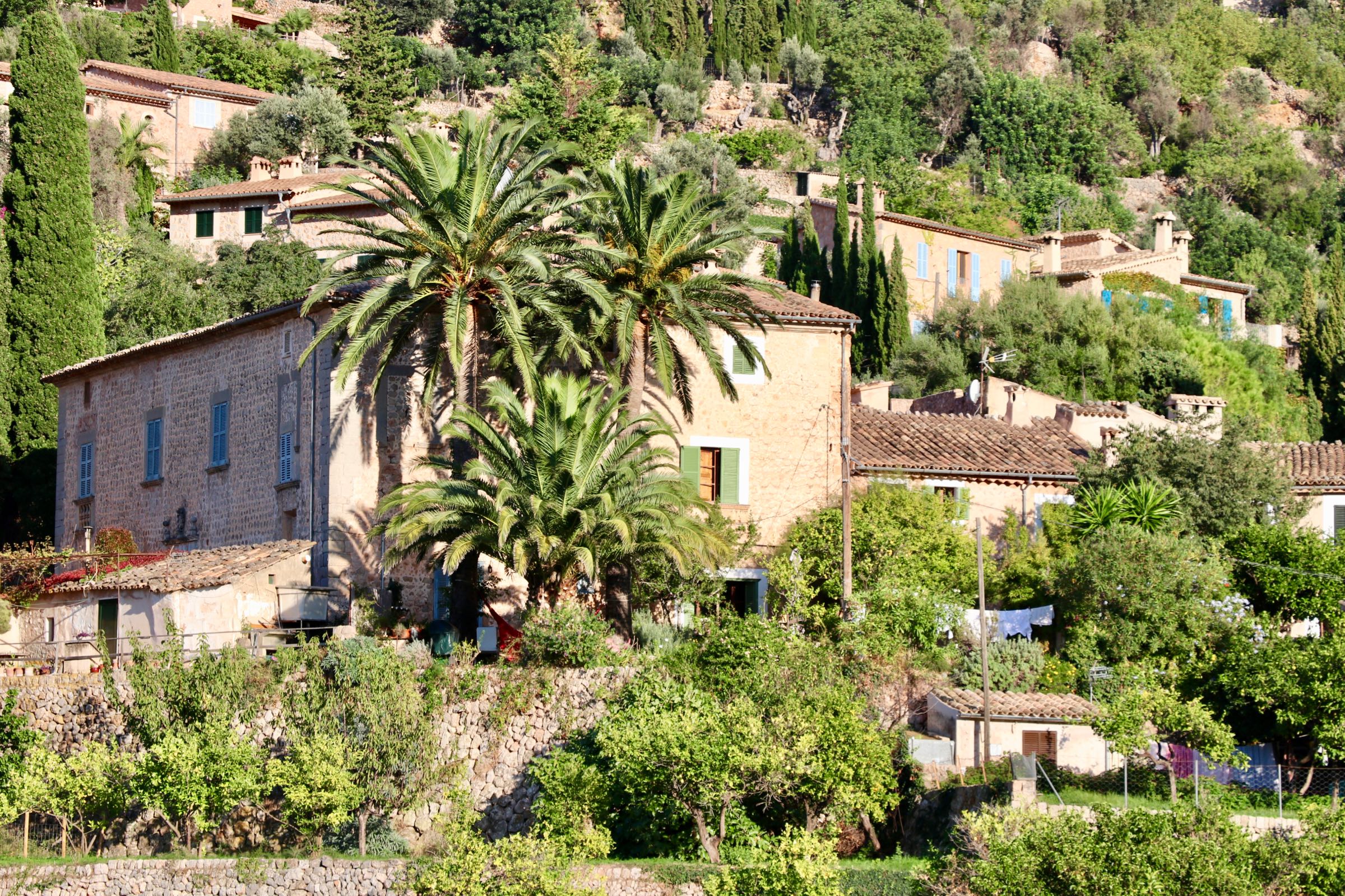 Häuser in Deià, Mallorca, Spanien