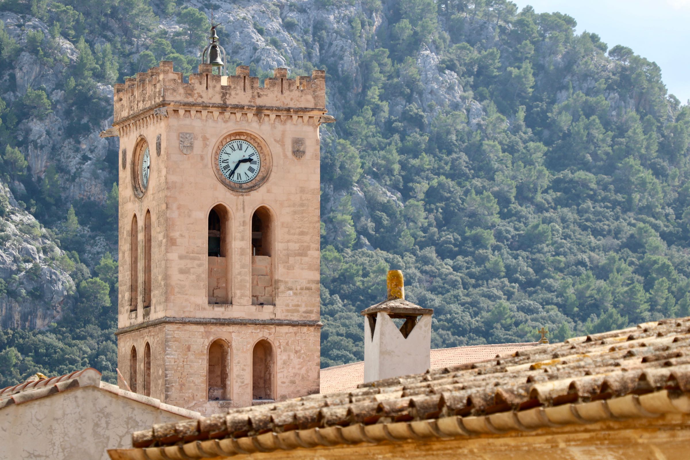 Kirche in Pollença, Mallorca, Spanien