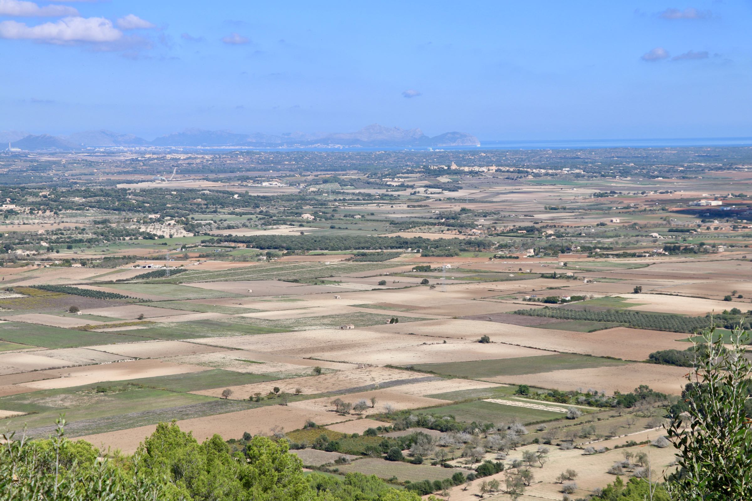 Blick über Mallorca, Spanien
