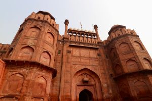 Lahore-Tor im Roten Fort, Delhi, Indien