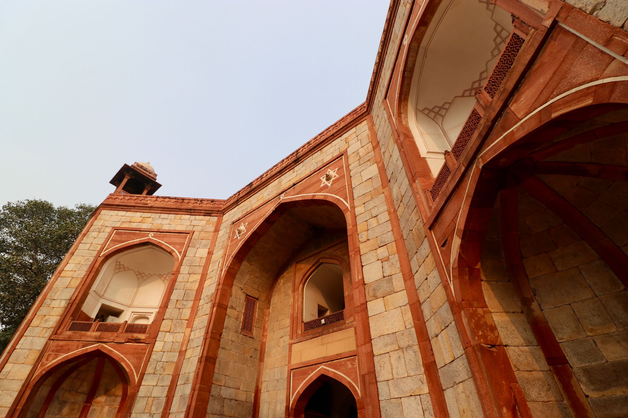 Torbau des Humayun-Mausoleum, Delhi, Indien