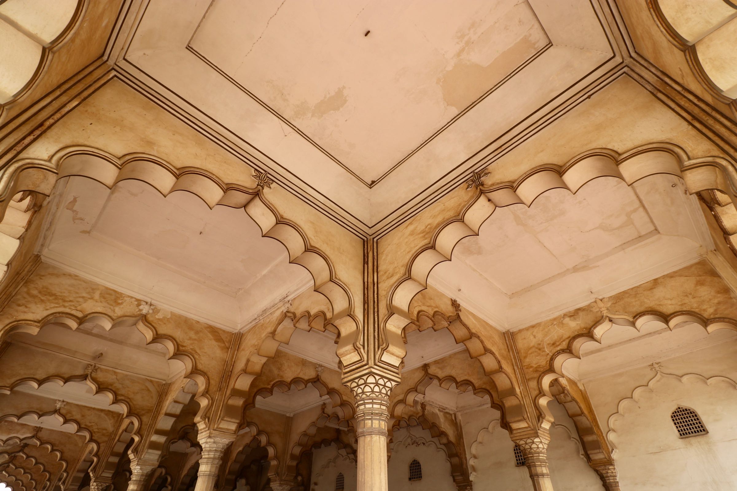 Audienzhalle im Roten Fort, Agra, Indien