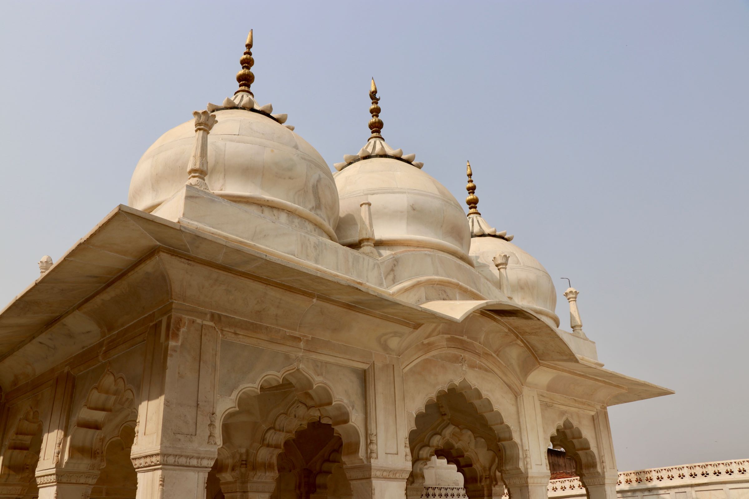 Moschee im Roten Fort, Agra, Indien