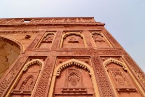 Palast im Roten Fort, Agra, Indien