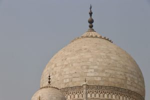 Kuppel des Taj Mahal, Agra, Indien