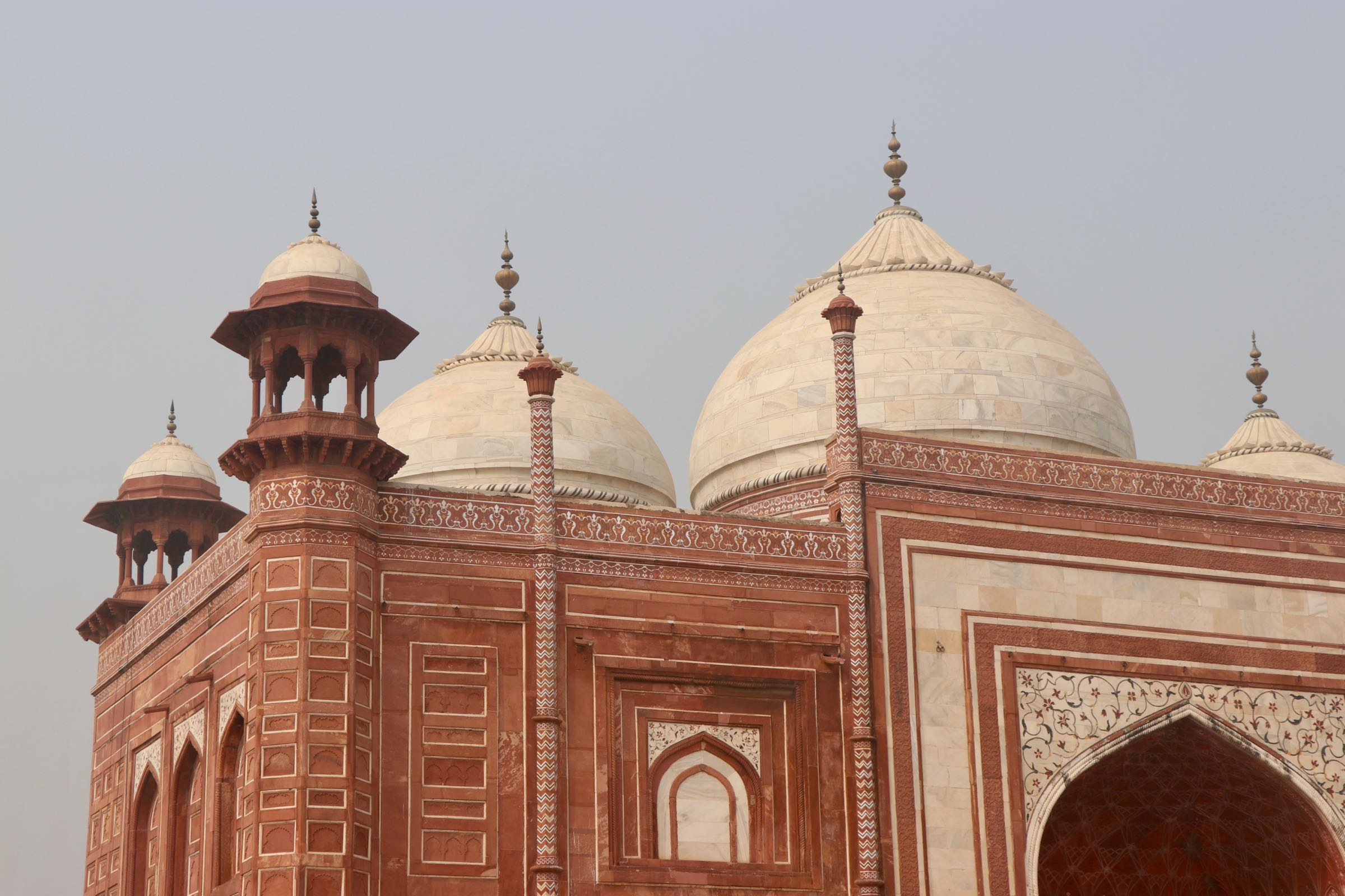 Moschee des Taj Mahal, Agra, Indien