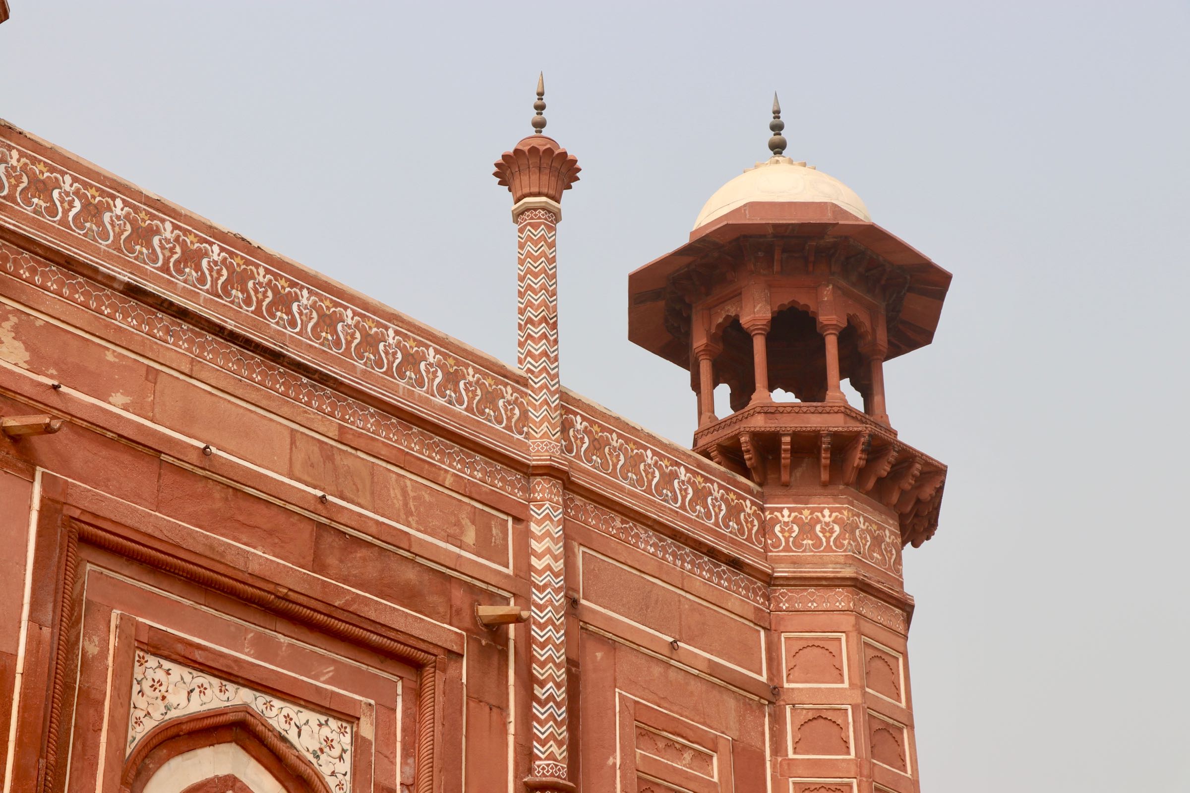 Moschee des Taj Mahal, Agra, Indien