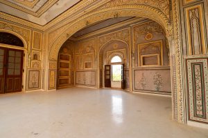 Palast im Fort Nahargarh, Jaipur, Indien