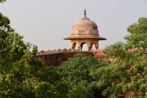 Turm im Fort Jaigarh, Jaipur, Indien