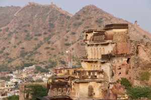 Ruine im Fort Amber, Jaipur, Indien