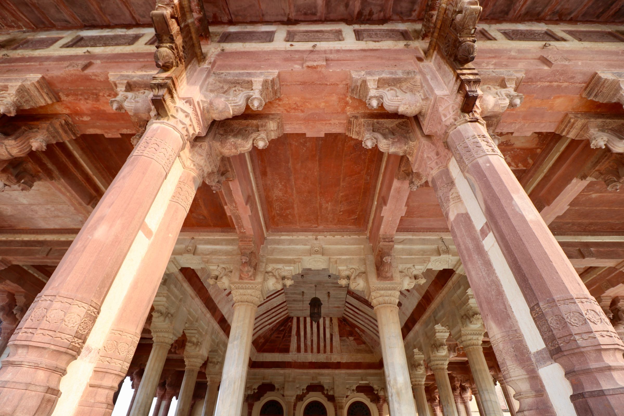 Audienzhalle im Fort Amber, Jaipur, Indien