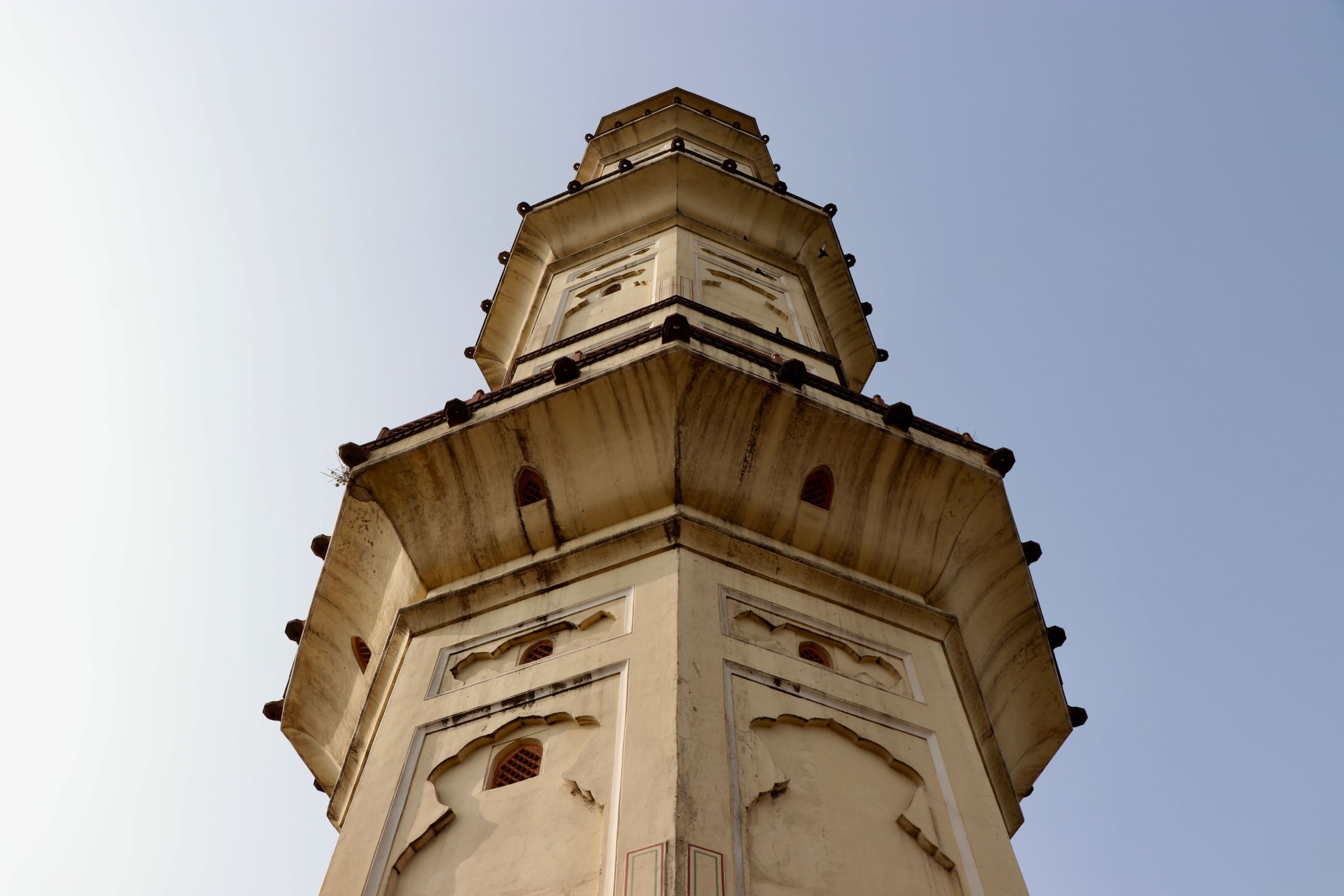 Minarett in Jaipur, Indien