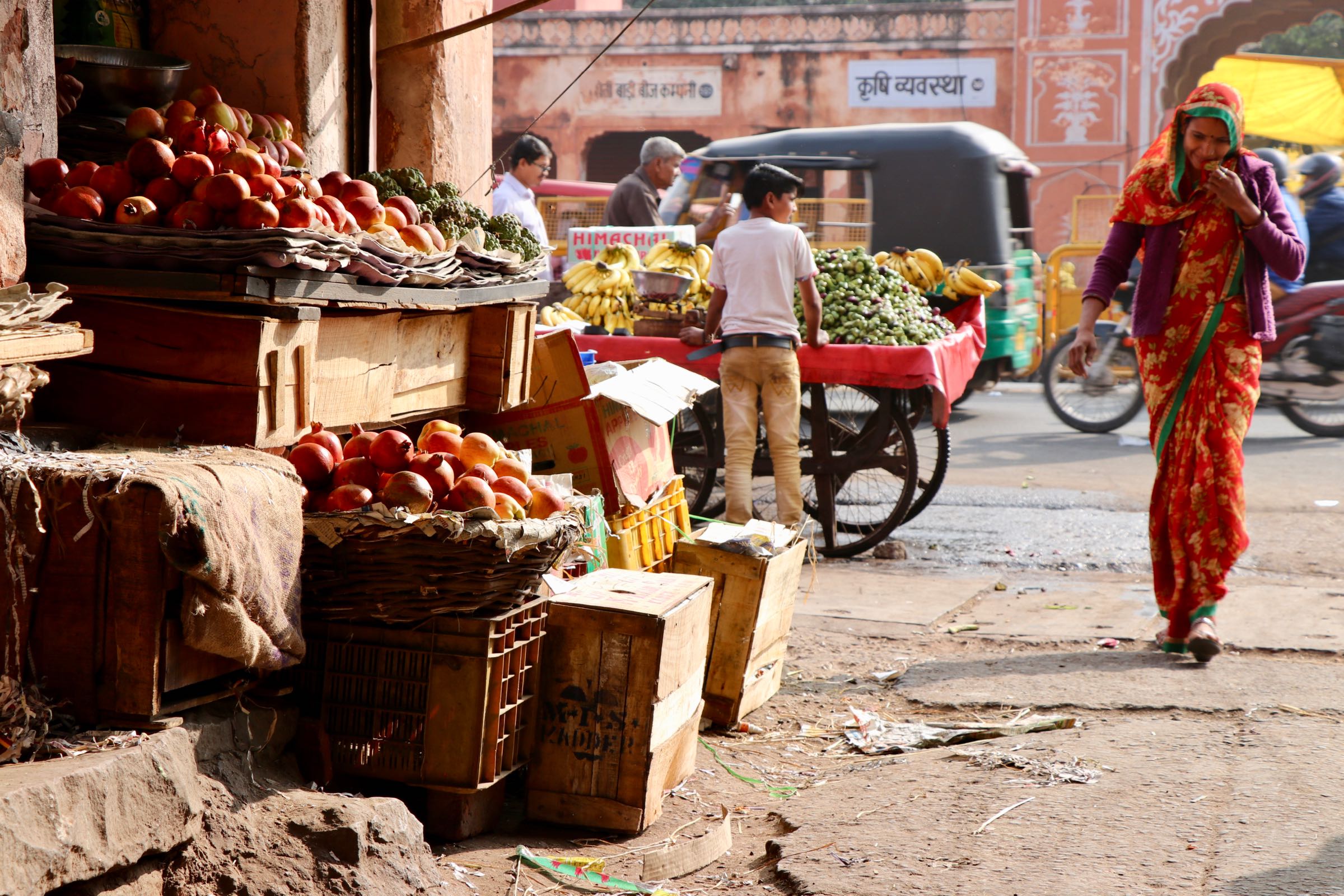 Markt in Jaipur, Indien