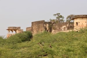 Ruinen im Fort Taragarh, Bundi, Indien