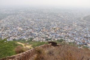 Blick auf Bundi, Indien