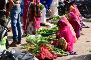 Markt in Pushkar, Indien