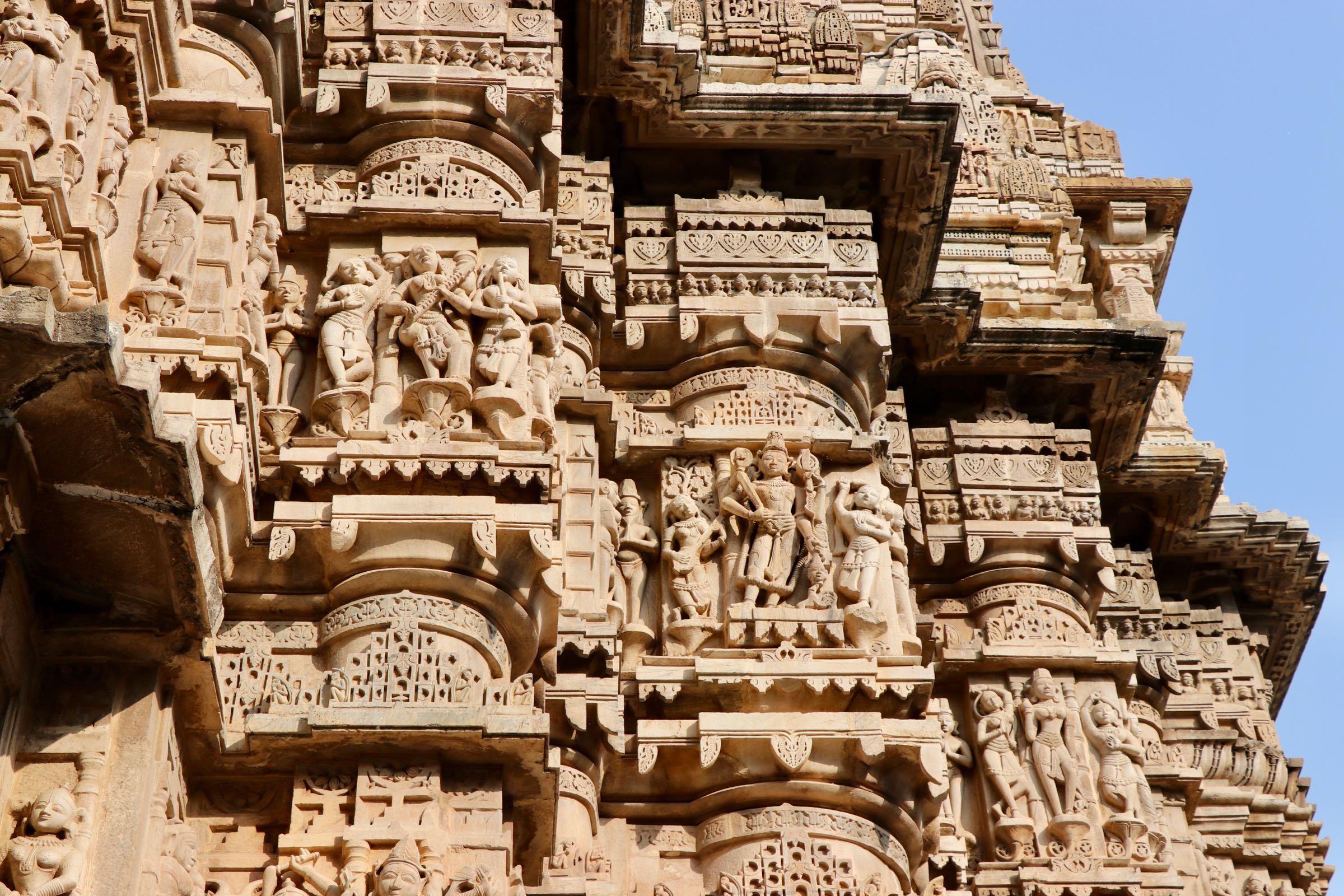 Hindutempel in Udaipur, Indien