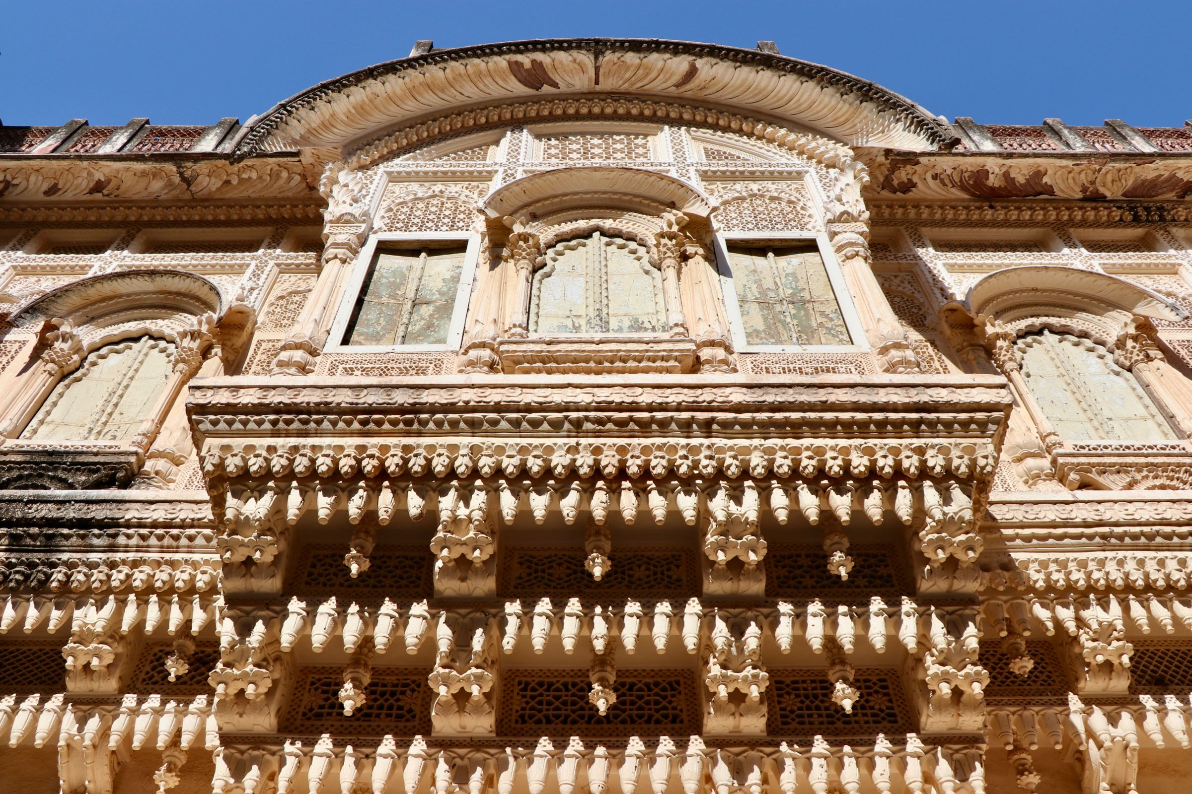 Palast im Fort Mehrangarh, Jodhpur, Indien
