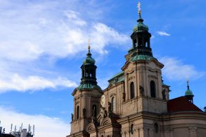 St.-Nikolaus-Kirche in der Altstadt, Prag, Tschechien