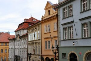 Häuser der Kleinseite, Prag, Tschechien