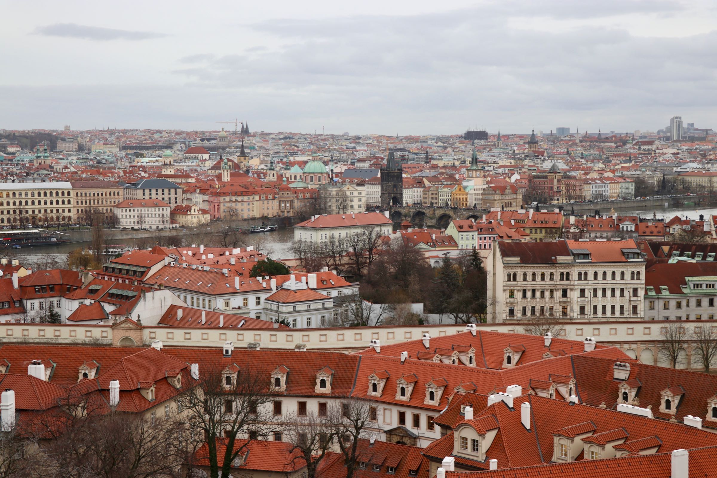 Blick über Prag, Tschechien