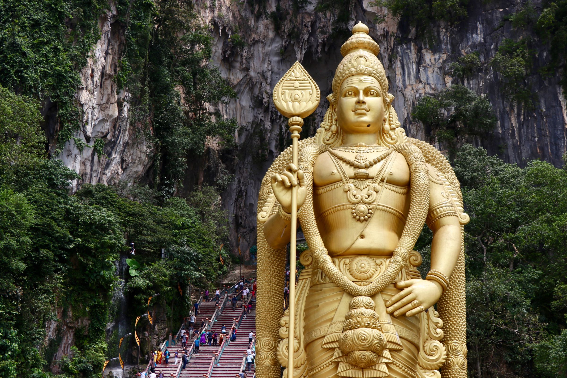 Statue bei den Batu Caves, Malaysia