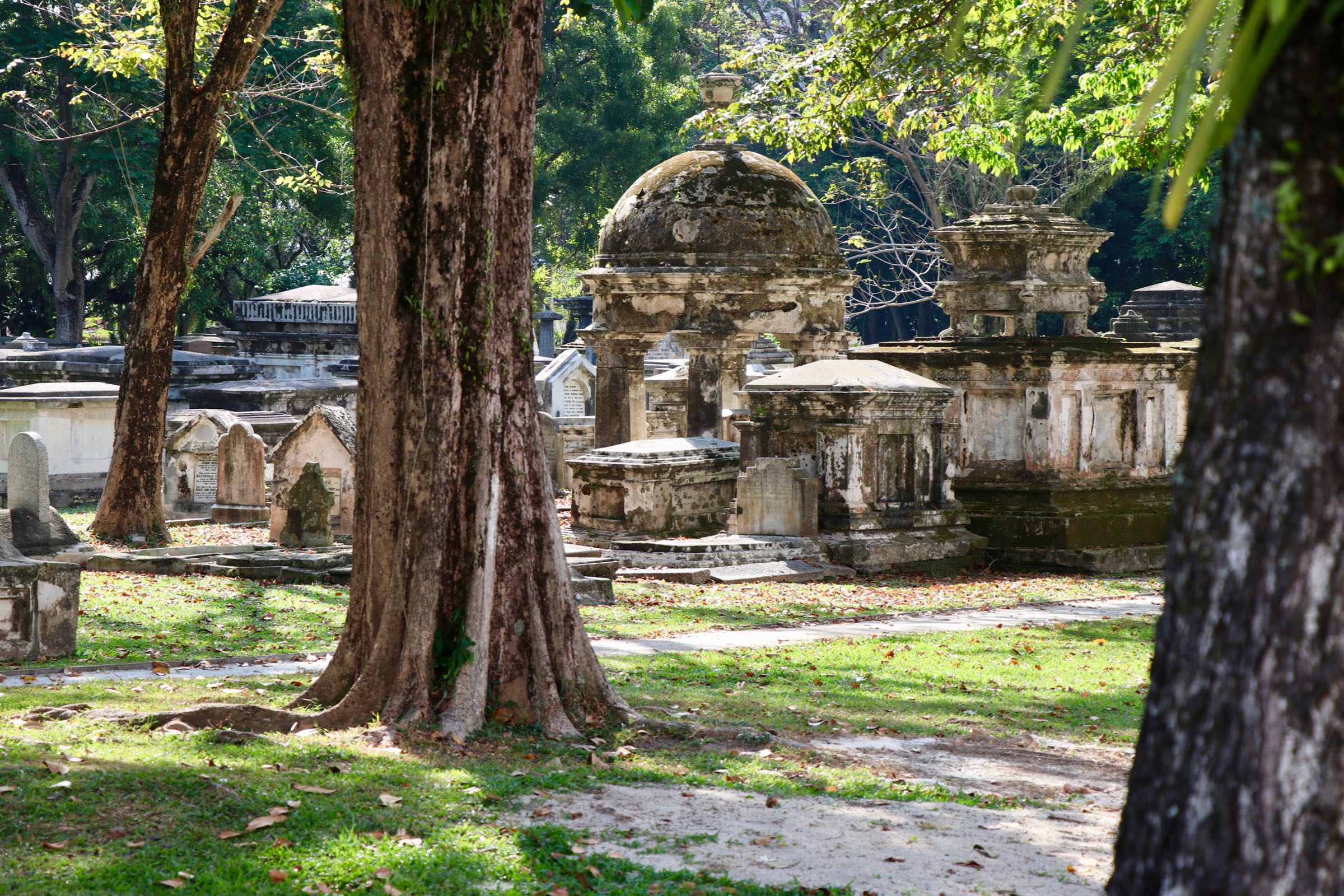Friedhof in Georgetown, Penang, Malaysia