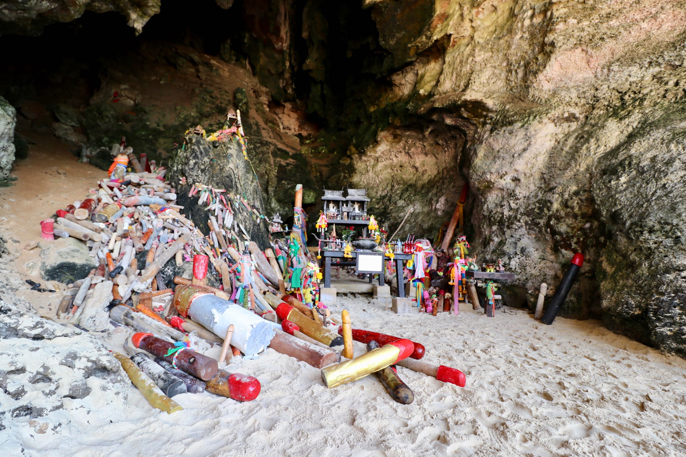 Höhle auf Rai Leh, Thailand