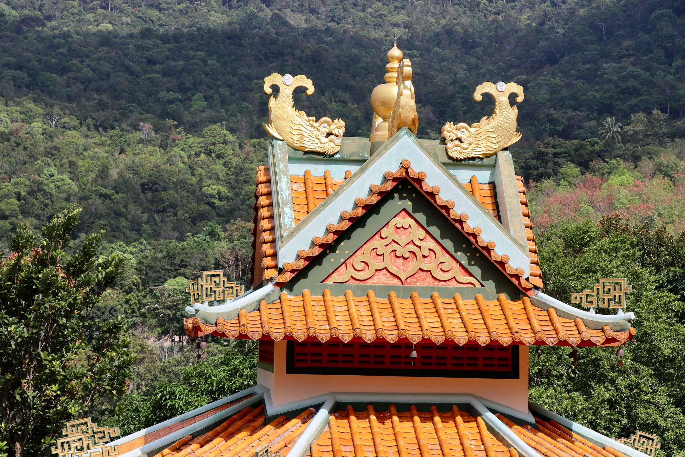 Buddhistischer Tempel, Ko Pha-ngan, Thailand