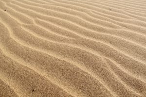 Sand im Nationalpark Médanos de Coro, Falcón, Venezuela