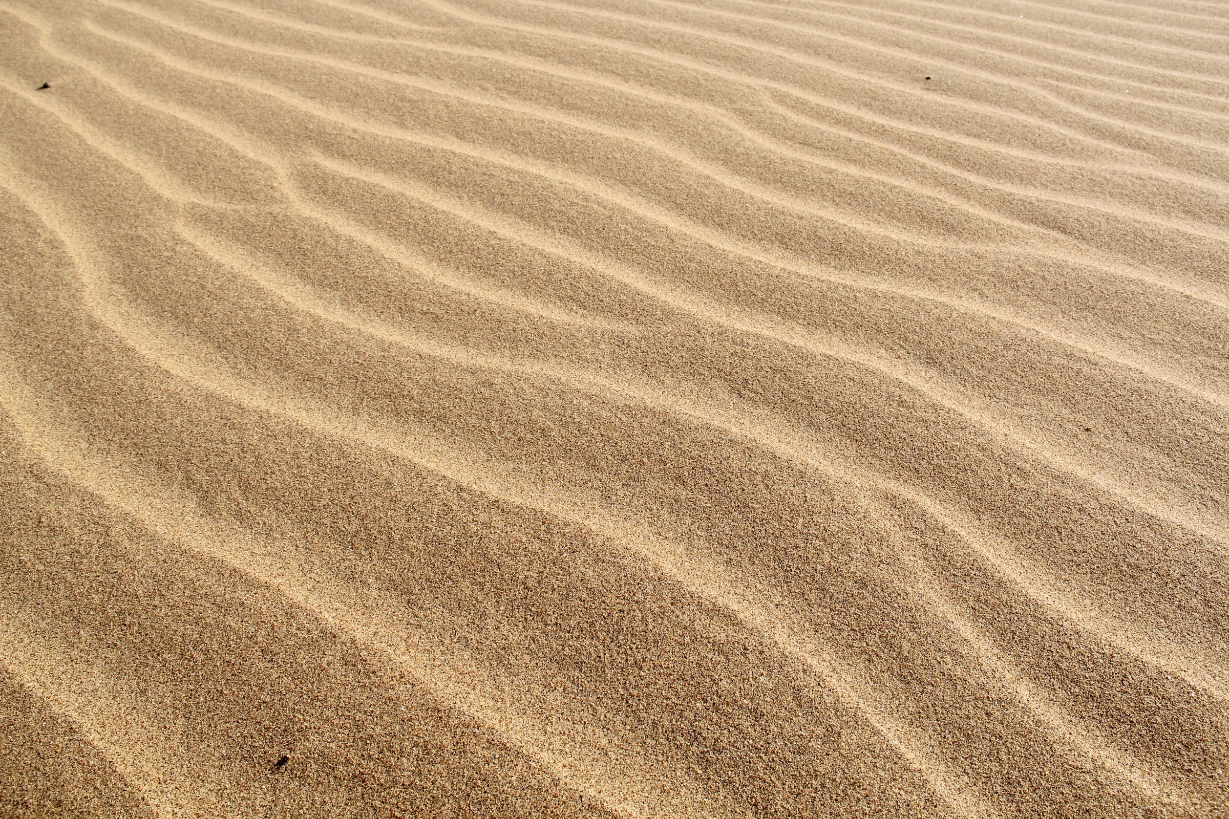 Sand im Nationalpark Médanos de Coro, Falcón, Venezuela