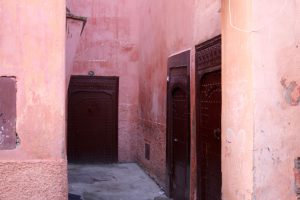 Gasse in Marrakesch, Marokko