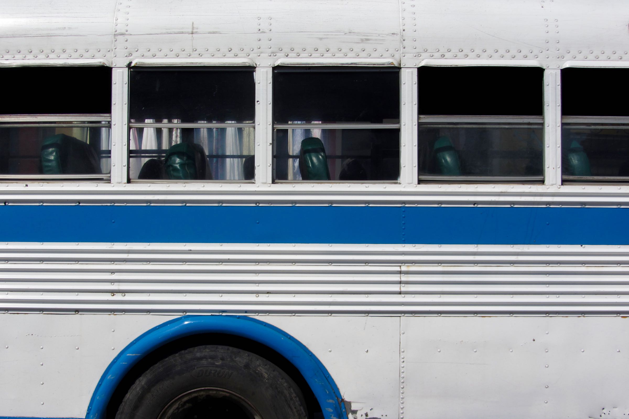 Bus in La Ceiba, Atlántida, Honduras