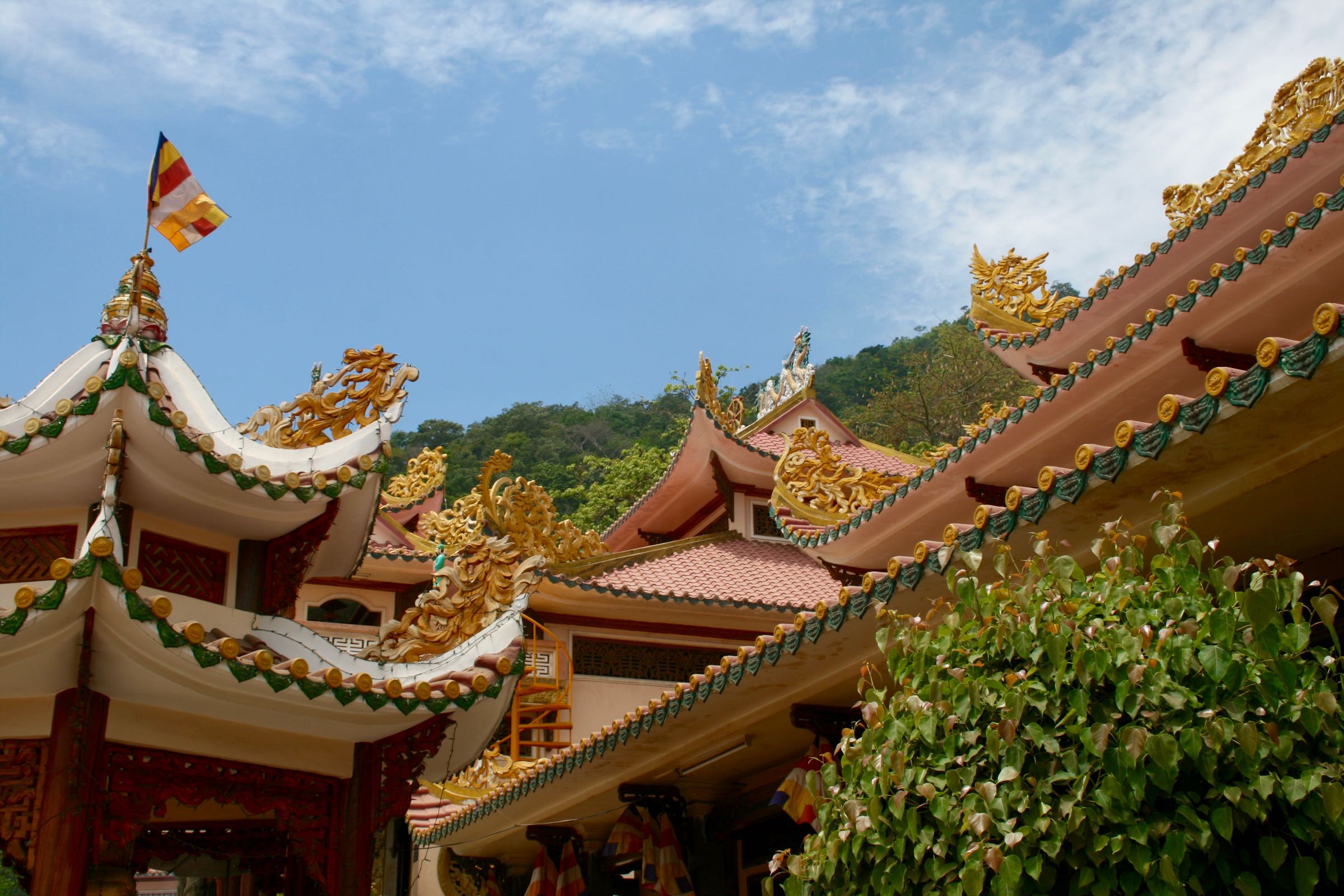 Tempel auf dem Bà-Đen-Berg, Vietnam