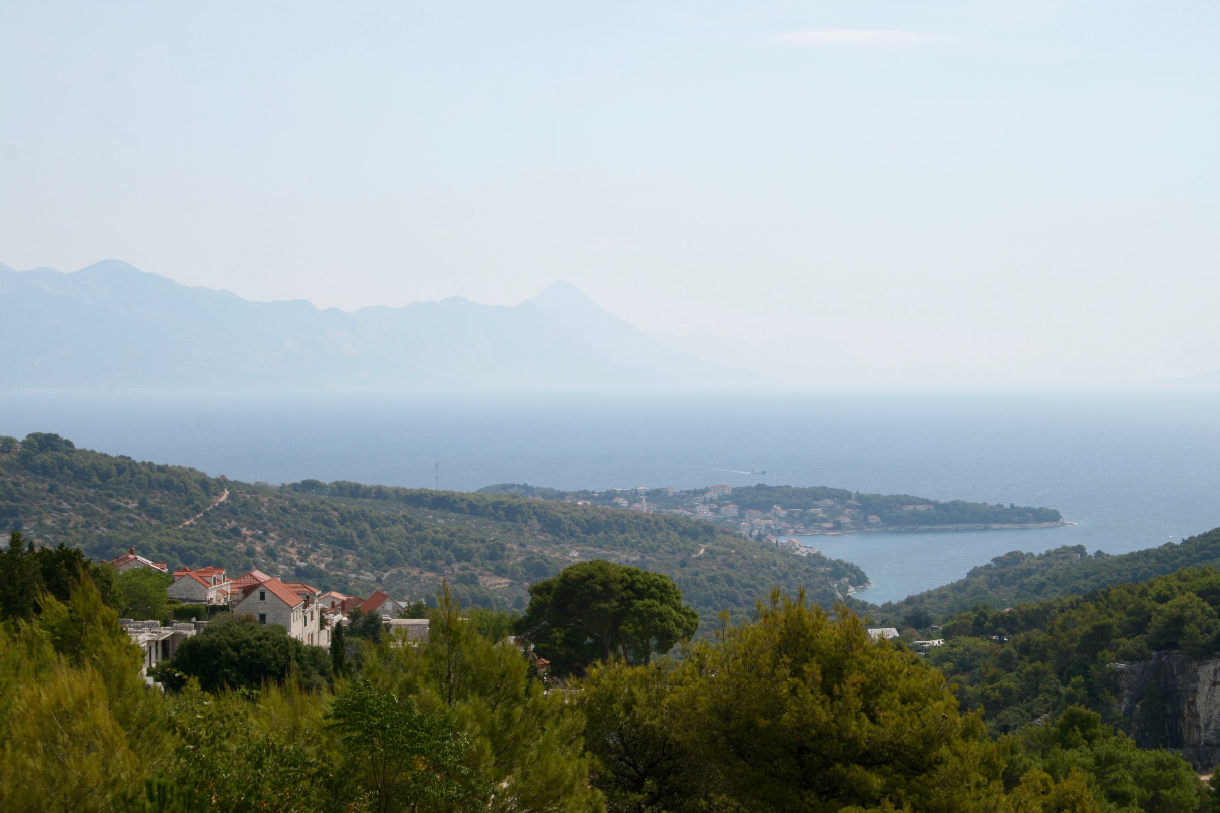 Blick über Brač, Dalmatien, Kroatien