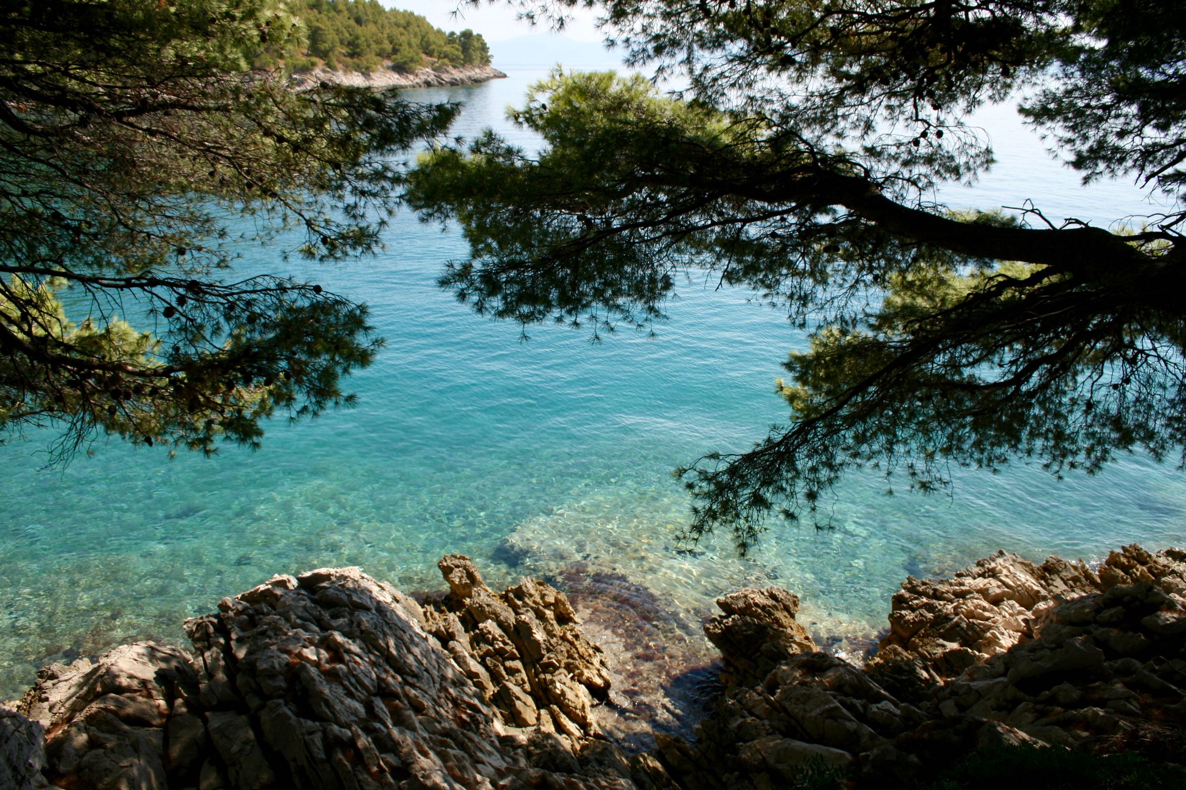 Bucht in Dalmatien, Kroatien