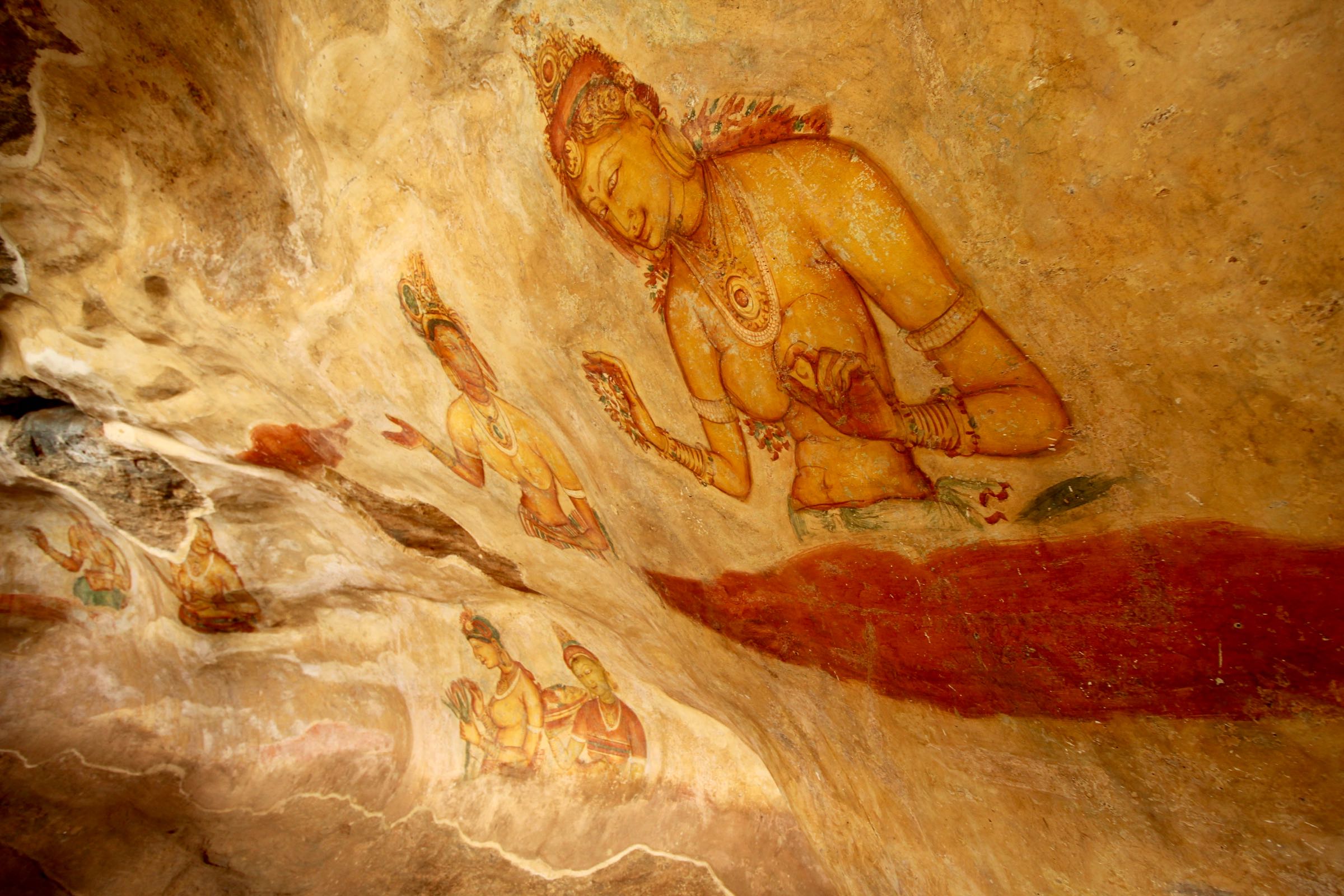 Fresken von Sigiriya, Sri Lanka