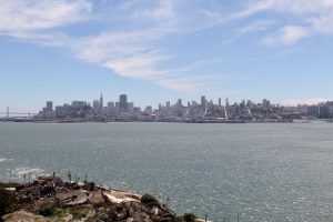 Blick auf San Francisco, Kalifornien, USA