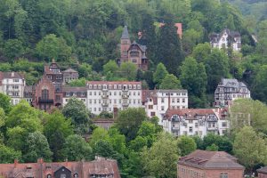 Blick über Heidelberg, Deutschland