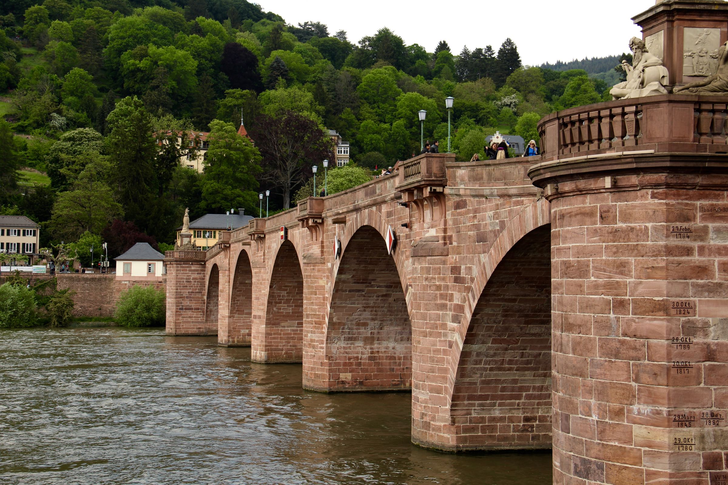 Alte Brücke, Heidelberg, Deutschland